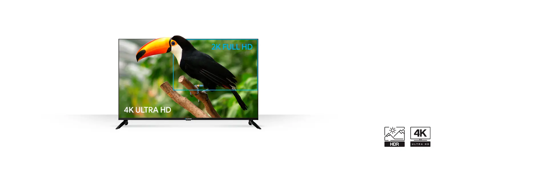 Телевізор 4K Smart TV LED Blaupunkt 43UBC6000