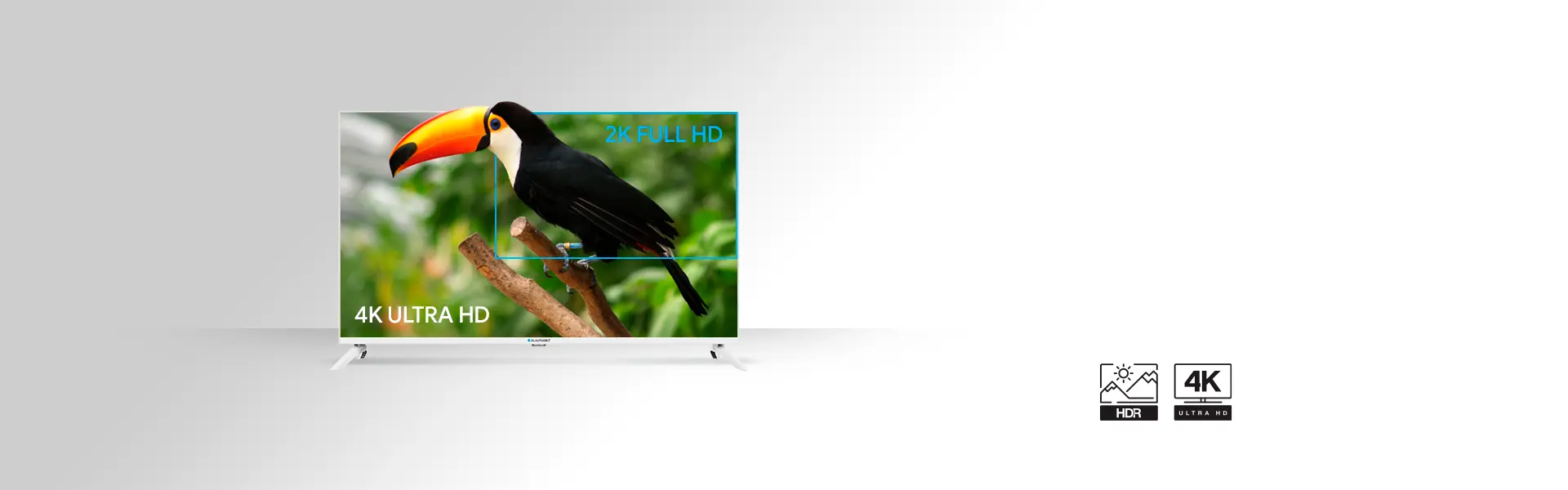 Телевізор UHD 4K Android TV Blaupunkt 43UBC6010