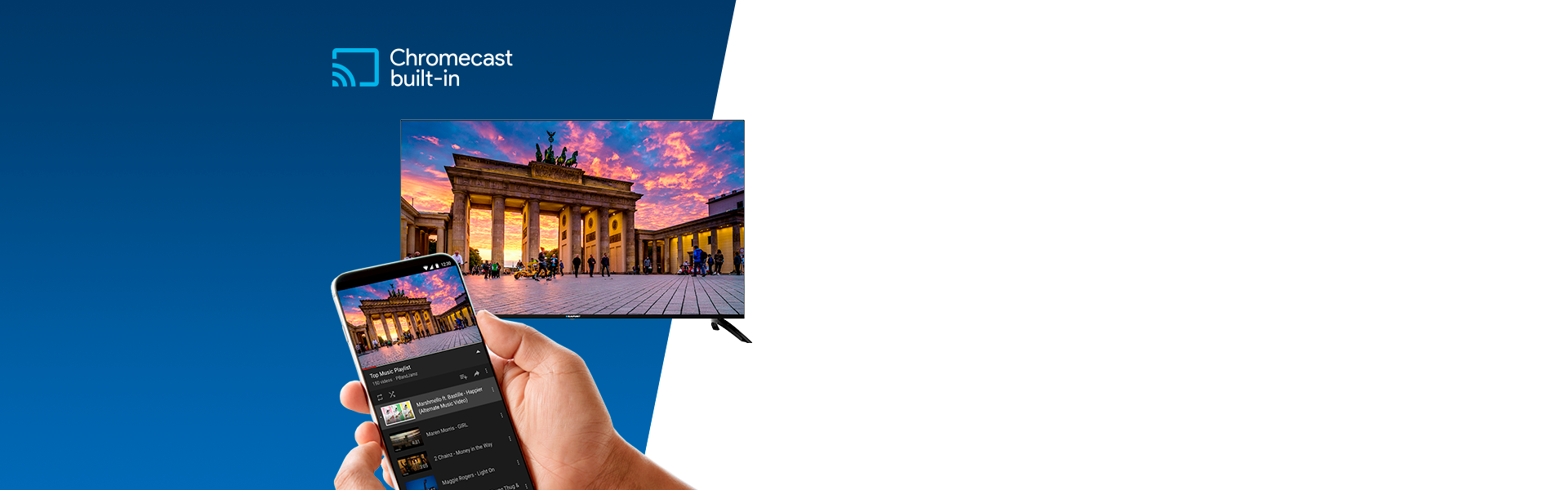 Телевизор UHD 4K Android TV Blaupunkt 50UBC6000