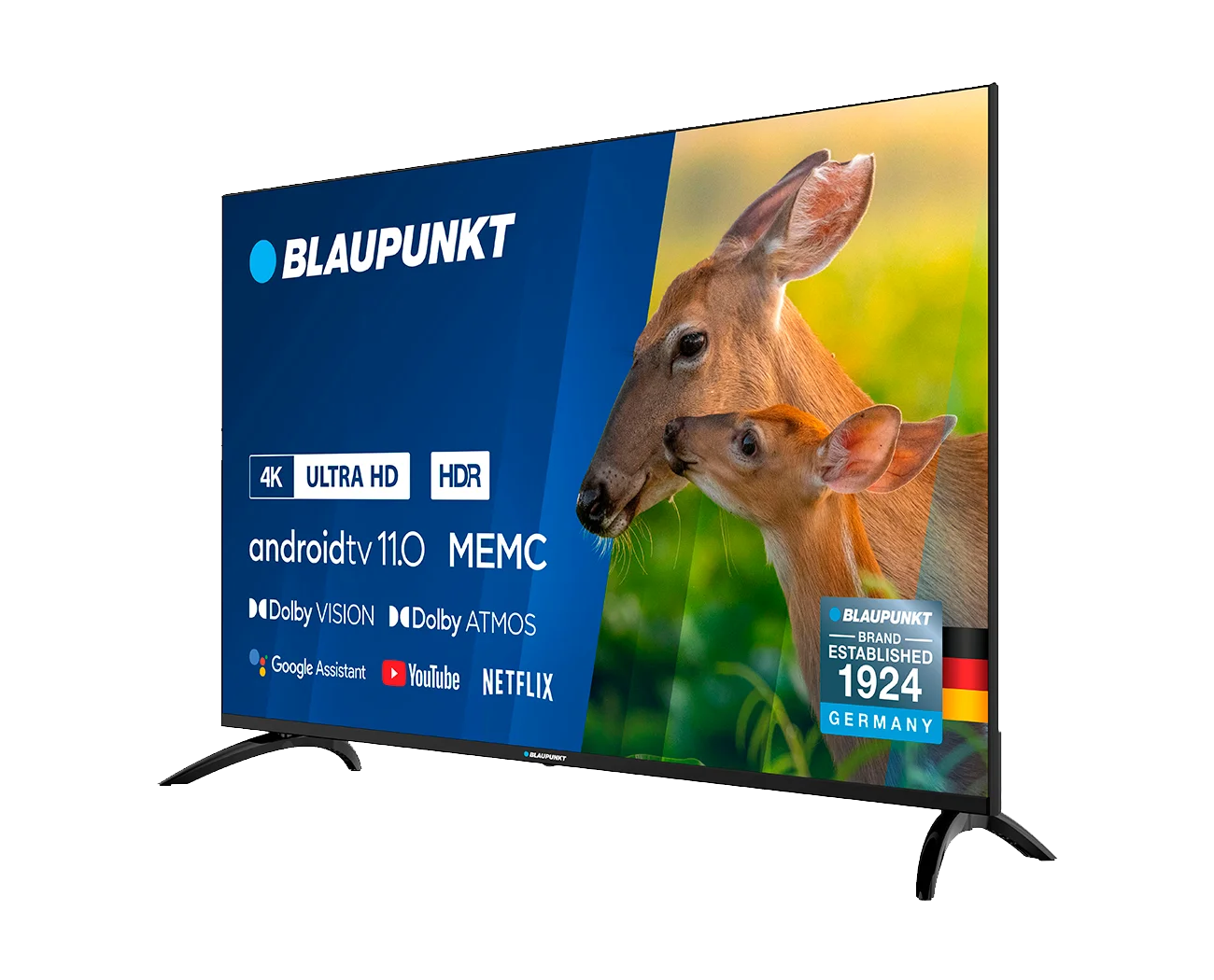 Телевізор 4K Smart TV LED Blaupunkt 50UBC6000