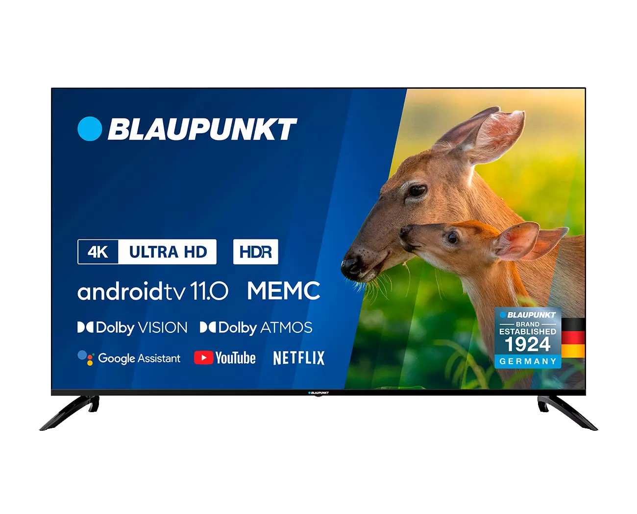 Телевізор 4K Smart TV LED Blaupunkt 55UBC6000