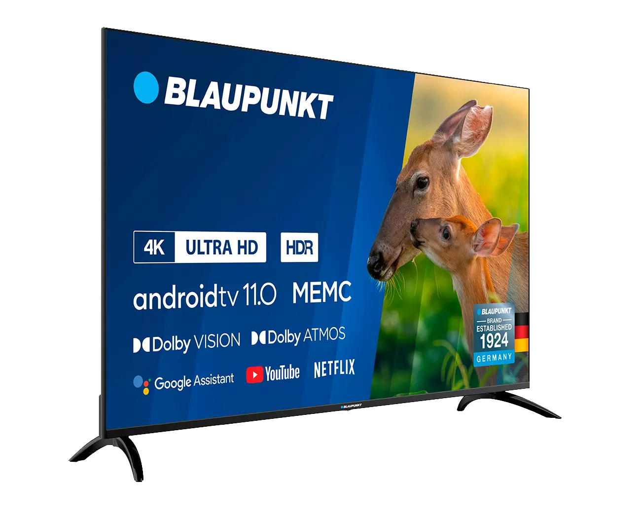 Телевізор UHD 4K Android TV Blaupunkt 55UBC6000