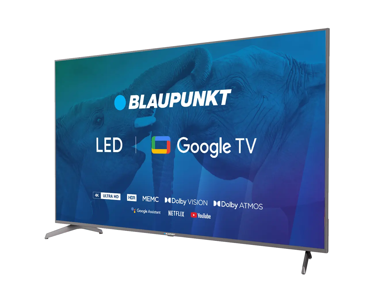 Телевізор UHD 4K Google TV Blaupunkt 75UBC8000