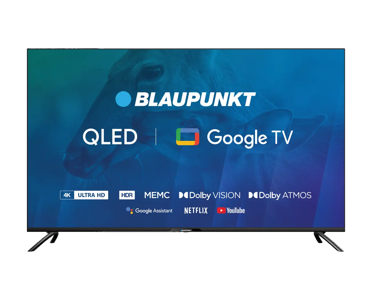 Телевизор UHD 4K Google TV Blaupunkt 50QBG7000