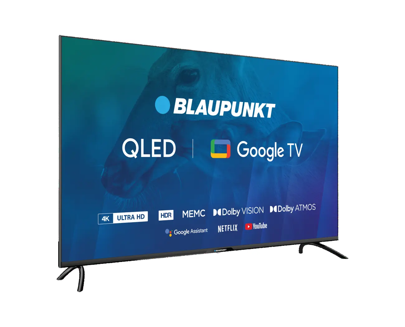 Телевізор UHD 4K Google TV Blaupunkt 50QBG7000