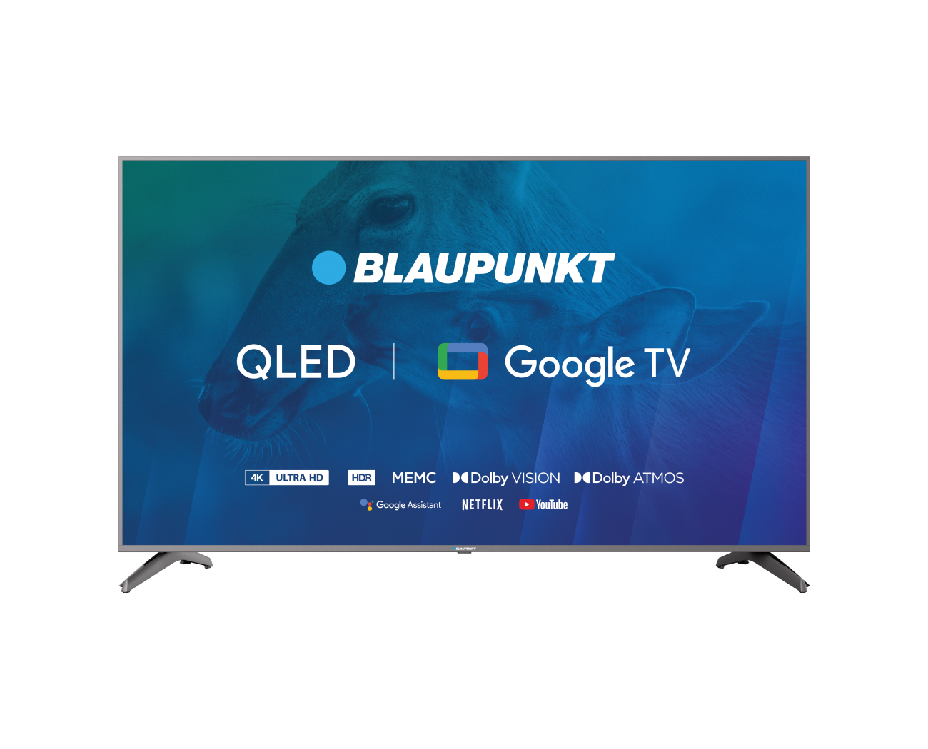 Телевізор 4K Smart TV QLED Blaupunkt 75QBG8000
