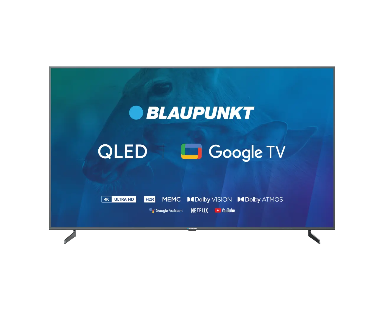 Телевизор 4K Smart TV QLED Blaupunkt 85QBG8000